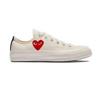 Comme des Garçons Play - C70 Petites Chaussures Rouges Cœur Basses - unisex - Chaussures - Blanc - Taille: 38 1/2 EU