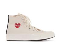 Comme des Garçons Play - Ct70 Hi Top Small Red Heart - Homme - Chaussures - Blanc - Taille: 38 EU