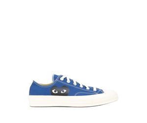 Comme des Garçons Play, Femme, Chaussures, Bleu, Taille: 41 1/2 EU Baskets Basses