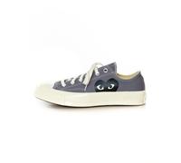 Comme des Garçons Play, Femme, Chaussures, Gris, Taille: 37 EU Baskets Bas en Toile