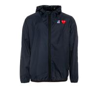Comme des Garçons Play, Homme, Vestes, Bleu, Taille: S Rain Vestes