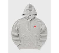 Comme des Garçons Play RED HEART EMBLEM SWEATSHIRT men Hoodies grey taille: M