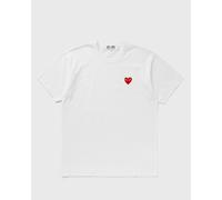 Comme des Garçons Play RED HEART EMBLEM TEE men Shortsleeves white taille: XS