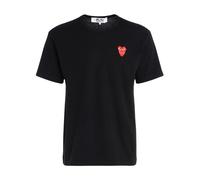 Comme des Garçons Play - T-shirt homme noir avec cœurs - Homme - Tops - Noir - Taille: S