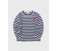 Comme des Garçons Play TEE RED EMBLEM KNIT Tees blue taille: Age 1-2 | EU 74-92