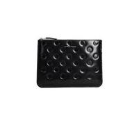 Comme des Garçons - Polka Dots Embossed Wallet - Femme - Accessoires - Noir - Taille: ONE Size
