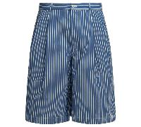 Comme des garçons shirt short homme bleu en coton rayé - M