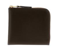 Comme des Garçons - Small Leather Wallet - Femme - Accessoires - Brun - Taille: ONE Size