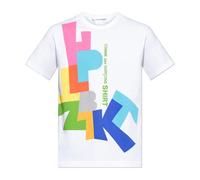 Comme des Garçons - T-shirt avec un imprimé coloré - Homme - Tops - Blanc - Taille: L