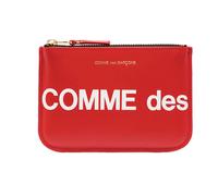 Comme des Garçons, unisex, Accessoires, Rouge, Taille: ONE Size Portefeuille Huge Logo