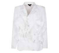Comme des Garçons - Veste Brodée - Femme - Vestes - Blanc - Taille: 40 FR