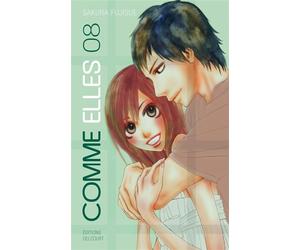 Comme elles T08 - Sakura Fujisue - Delcourt - broché - Manga