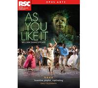 Comme il vous plaira – Royal Shakespeare Company – DVD – Région 2 – NAXOS (neuf)