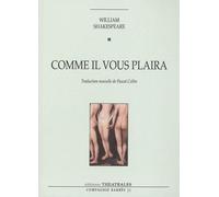 Comme il vous plaira: AS YOU LIKE IT