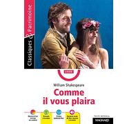 Comme il vous plaira - Classiques et Patrimoine