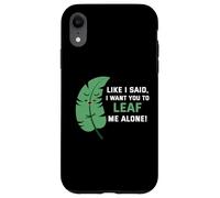 comme Je l'ai Dit, Je Veux Que tu me laisses Tranquille Coque pour iPhone XR