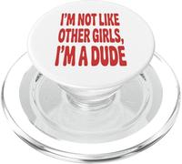 comme Les Autres Filles Je suis Un Mec PopSockets PopGrip pour MagSafe