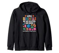 comme Les Coquillages, Nous Sommes de Belles Collections de Coquillages en été Sweat à Capuche