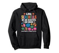 comme Les Coquillages, Nous Sommes de Belles Collections de Coquillages en été Sweat à Capuche