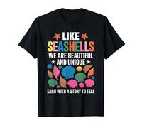 comme Les Coquillages, Nous Sommes de Belles Collections de Coquillages en été T-Shirt