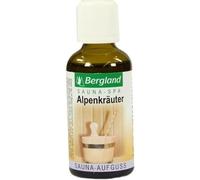 Comme les prairies verdoyantes des Alpes, cette composition dégage un parfum puissant et vitalisant. Mélange de parfums naturels - pour une infusion bienfaisante au sauna. 50 ml