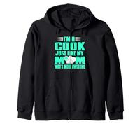 Comme Maman Cuisine Humoristique Famille Sweat à Capuche