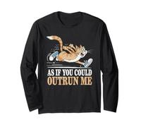 comme Si Tu Pouvais Me Distancer Cadeau avec Film Drôle Manche Longue