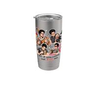 Comme si tu pouvais sortir Fun me, vampire, livres, drôle Gobelet isotherme en acier inoxydable double paroi