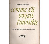 Comme s'il voyait l'invisible: Un portrait de l'apôtre d'aujourd'hui