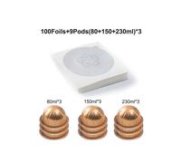 (Comme sur la photo) Pour Nespresso Vertuo Next Pop Capsule réutilisable en acier inoxydable Vertuoline