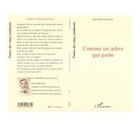 Comme un arbre qui parle - Jean B. Zimmermann - L'harmattan - broché - Livre