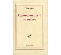 Comme un bruit de source - Xavier Bordes - Gallimard - broché - Livre