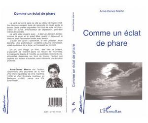 Comme un éclat de phare - Anne-Denes Martin - L'harmattan - broché - Livre