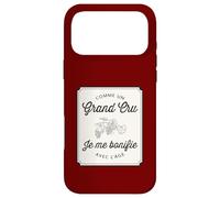 comme Un Grand Cru, Je Me Bonifie avec L'Âge Humour Coque pour iPhone 17 Pro Max
