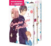 Comme une famille Pack 2 + 1 Gratuit - Kai Asou - Shiba - Coffret - Manga