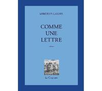 Comme une lettre - Mireille Gansel - La Cooperative - broché - Poésie