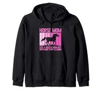 comme Une Maman de Soccer, mais avec Plus de Caca, Une mère de Cheval Qui nettoie Les crottes Sweat à Capuche