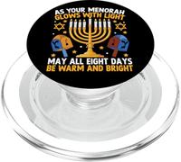 comme Votre Menorah Brille de lumière Tous Les Huit Jours PopSockets PopGrip pour MagSafe