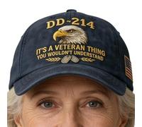 Commemorative Baseball Cap - Patriotic Printed Adjustable for Adults | Twill Fabric with Sun Protection, Breathable Shade Function, Decorative, Veteran, Theme Hat for Parade, Hiking, Running Beach