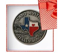 Commemorative Coin, Republic Texas Commemorative Coin 1.57 x 1.57 x 0.12 inches, Historical Souvenir Token Keepsake for Men, Women, Seniors, Family, Friends, Adults, Father, Collectors, History Fans