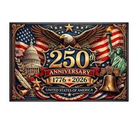 Commemorative Jigsaw Puzzle, Patriotic America Game, 29.53x19.69 inches Portable Board with 1000 Pieces, Cardboard Educational Challenge, Puzzle, Decorative Set for 4th of July