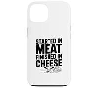 Commencé dans la Viande Fini dans l'humour gastronomique au Fromage Coque pour iPhone 13