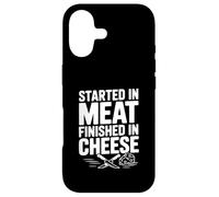 Commencé dans la Viande Fini dans l'humour gastronomique au Fromage Coque pour iPhone 17