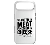 Commencé dans la Viande Fini dans l'humour gastronomique au Fromage Coque pour iPhone Air
