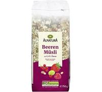 Commencez la journée en vitalité avec le muesli aux baies bio ALANATURA, 750 g nutritif et savoureux- Lot De 3