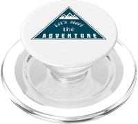 Commencez L'Aventure explorez la Nature des Montagnes PopSockets PopGrip pour MagSafe
