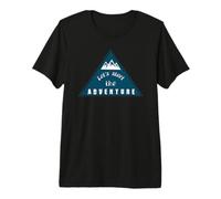 Commencez L'Aventure explorez la Nature des Montagnes T-Shirt Haut de Gamme
