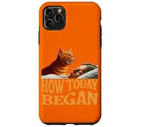 Comment a commencé Aujourd'hui Cat Woke Me Early Again Cat Alarm Meow Coque pour iPhone 11 Pro Max