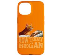 Comment a commencé Aujourd'hui Cat Woke Me Early Again Cat Alarm Meow Coque pour iPhone 15