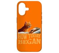 Comment a commencé Aujourd'hui Cat Woke Me Early Again Cat Alarm Meow Coque pour iPhone 17